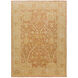 Antique 36 X 24 inch Burnt Orange, Olive, Khaki, Aqua, Camel, Beige Rug