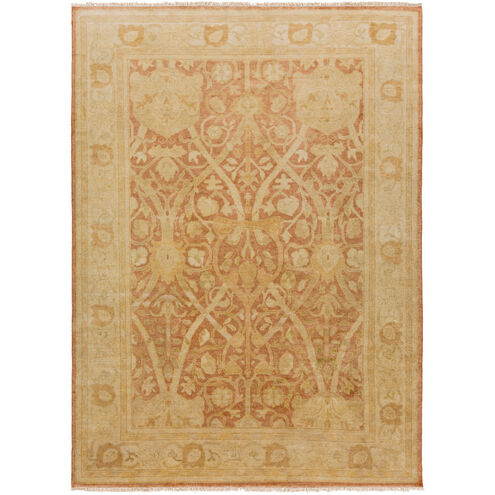 Antique 36 X 24 inch Burnt Orange, Olive, Khaki, Aqua, Camel, Beige Rug
