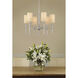 Allure 6 Light 26 inch Brushed Nickel Chandelier Ceiling Light