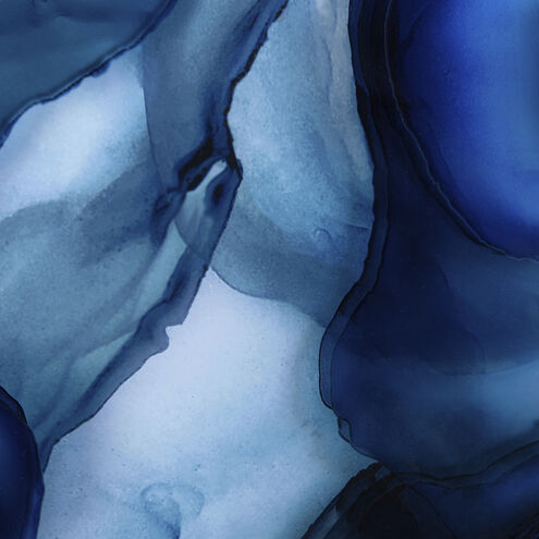Tony Fey's Beyond the Blue Veil 39.75 X 39.75 inch Abstract Art