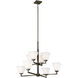 Ellis Harper 8 Light 35.5 inch Brushed Oil Rubbed Bronze Chandelier Ceiling Light