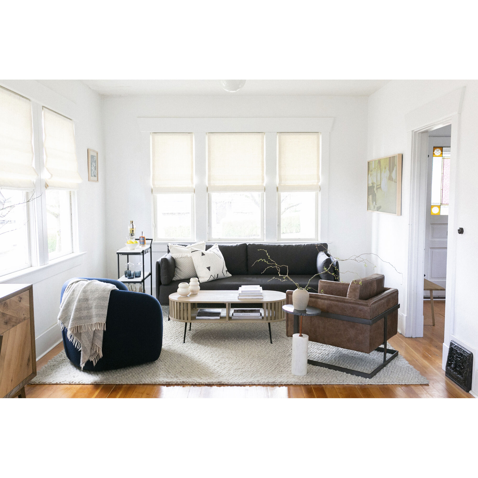 Henrich 47 X 20 inch Natural Coffee Table