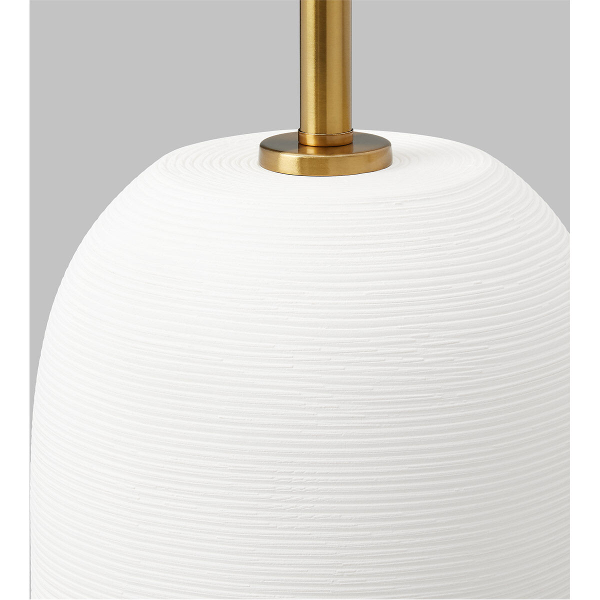 Hable Fanny 28.13 inch 9 watt Matte White Ceramic Table Lamp Portable Light