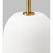 Hable Fanny 28.13 inch 9 watt Matte White Ceramic Table Lamp Portable Light