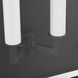 C&M by Chapman & Myers Cupertino 2 Light 22.75 inch Textured Black Outdoor Wall Lantern