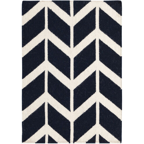 Fallon 36 X 24 inch Ink, Beige Rug