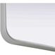 Remy 36 X 30 inch Silver Mirror