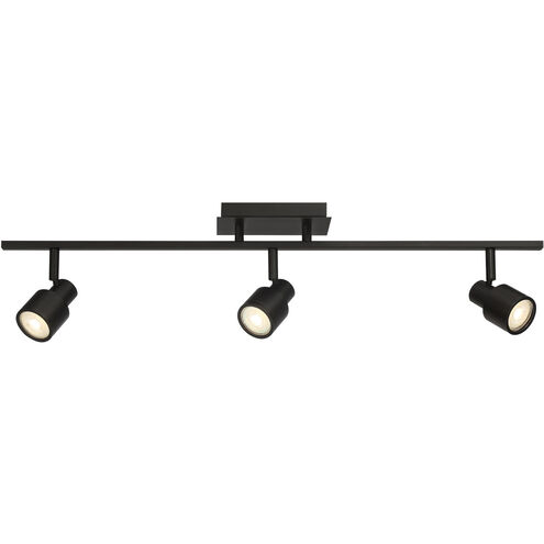 Lincoln 120 Matte Black Track Ceiling Light