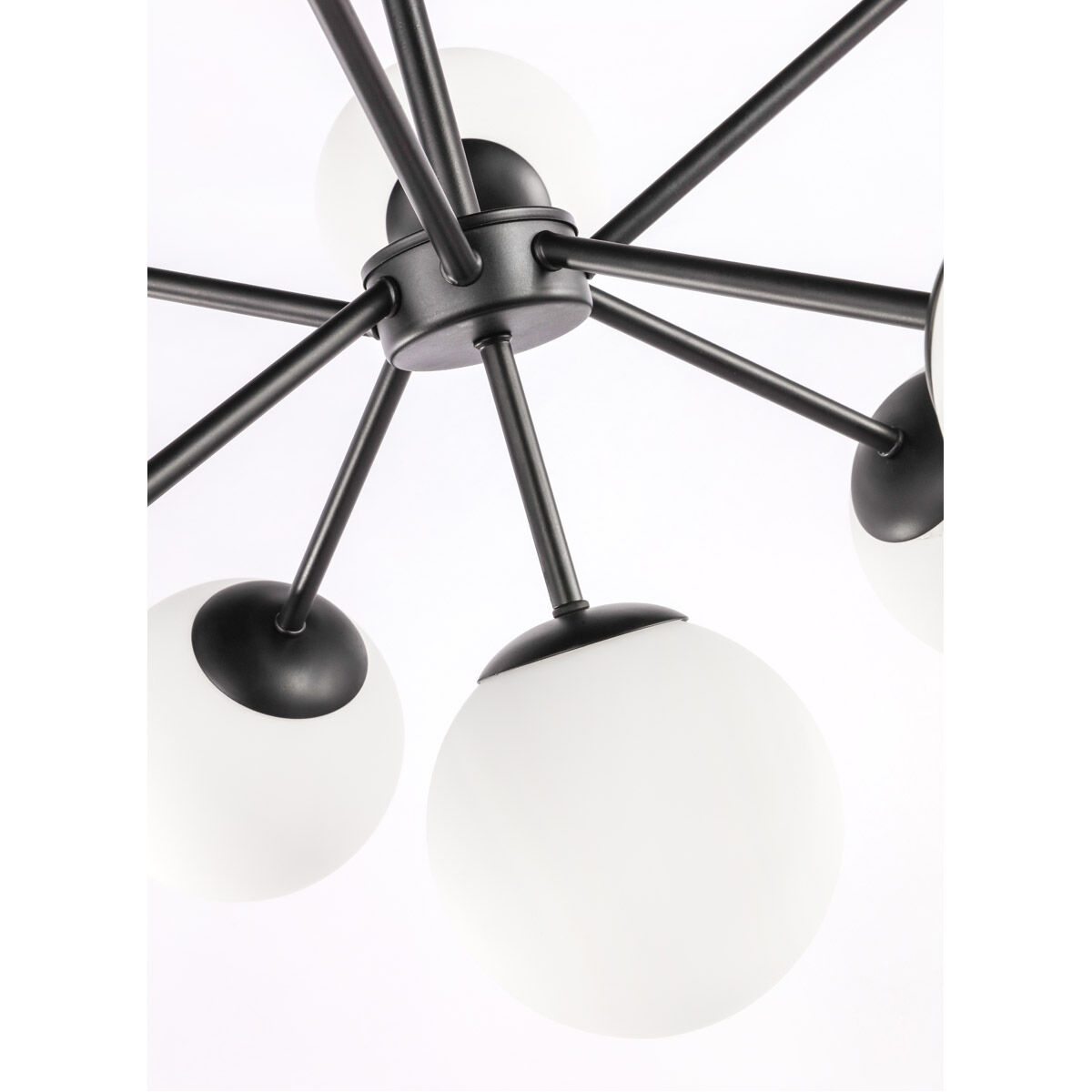 Jupiter 9 Light 26 inch Black Pendant Ceiling Light