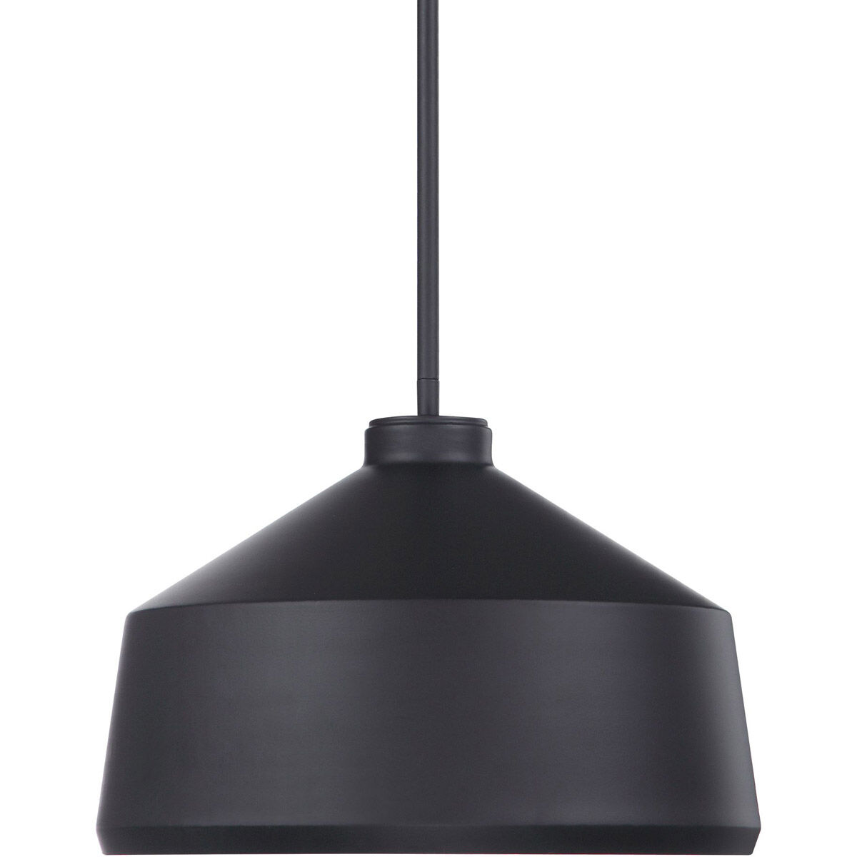 Holgate 1 Light 14 inch Matte Black Pendant Ceiling Light