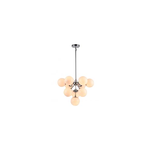 Canada 10 Light 21 inch Chrome Chandelier Ceiling Light