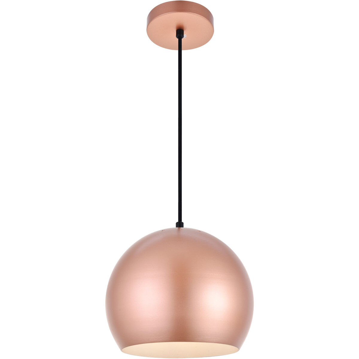 Kasey 1 Light 10 inch Honey Gold Pendant Ceiling Light