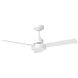Jovie 44 44 inch Matte White Indoor/Outdoor Ceiling Fan