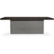 Kaia 94.5 X 47.25 inch Grey Dining Table