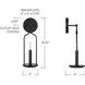 Sonnet 1 Light 5 inch Matte Black Sconce Wall Light