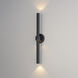 Reveal Outdoor LED 28 inch Black Outdoor Wall Mount