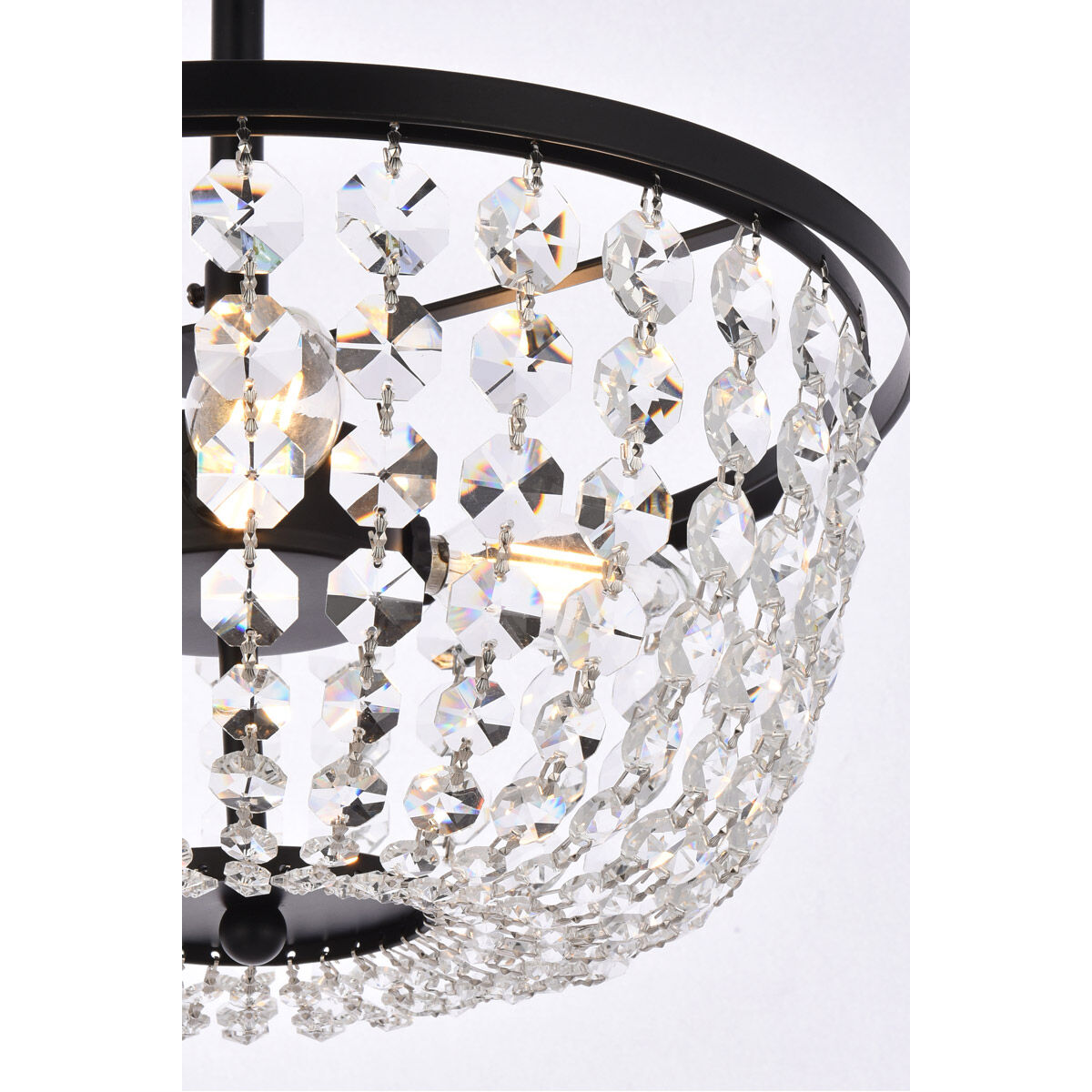 Gianna 3 Light 13 inch Black Pendant Ceiling Light