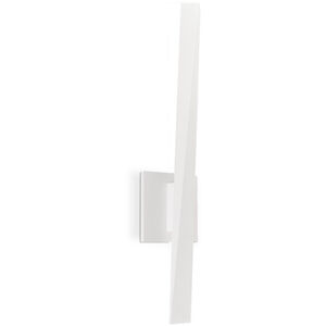 Naga LED 24 inch White Outdoor Wall Sconce