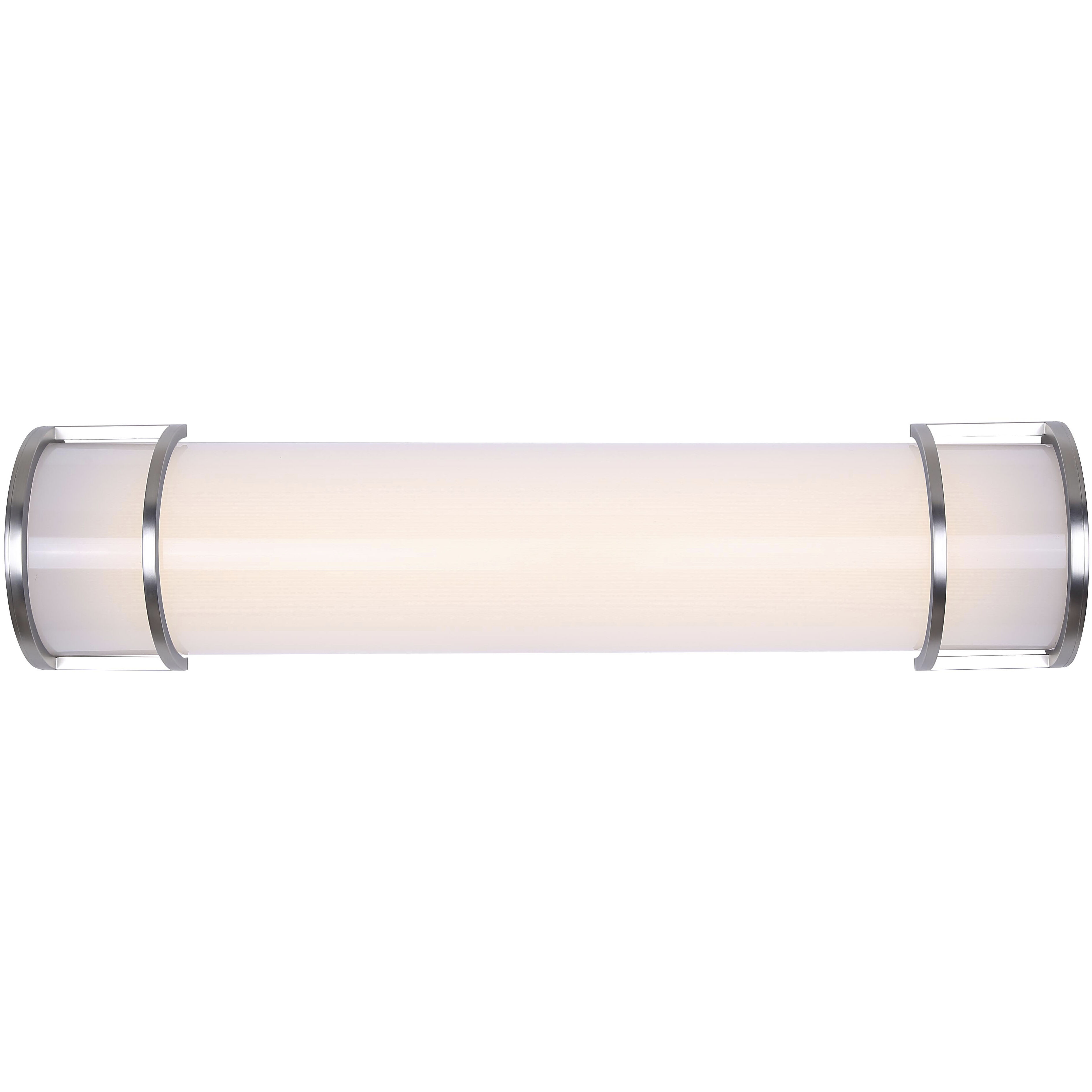 Madison LED 24.75 inch Brushed Nickel Vanity Light Wall Light