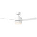 Era 44 LED 44 inch Matte White Indoor/Outdoor Ceiling Fan