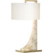 Sorrento 24.5 inch 100.00 watt Gold Table Lamp Portable Light