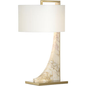 Sorrento 24.5 inch 100.00 watt Gold Table Lamp Portable Light