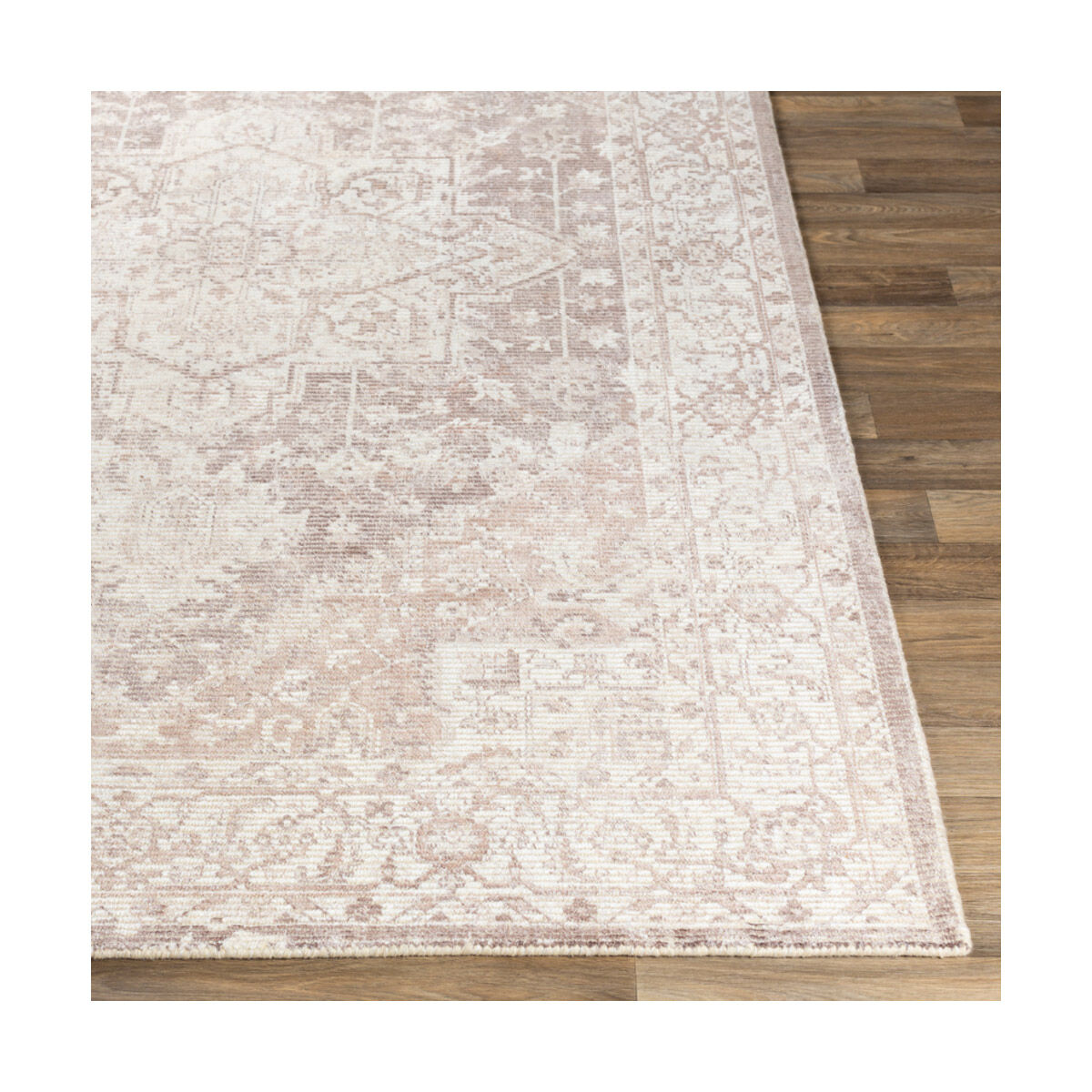 Emerson 144 X 106 inch Medium Brown Rug, Rectangle