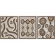 Geometrics Collection Antique Silver Wood With Rubbed Edges Framed Art