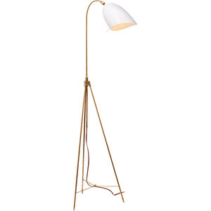 AERIN Sommerard 37 inch 60 watt Plaster White Floor Lamp Portable Light