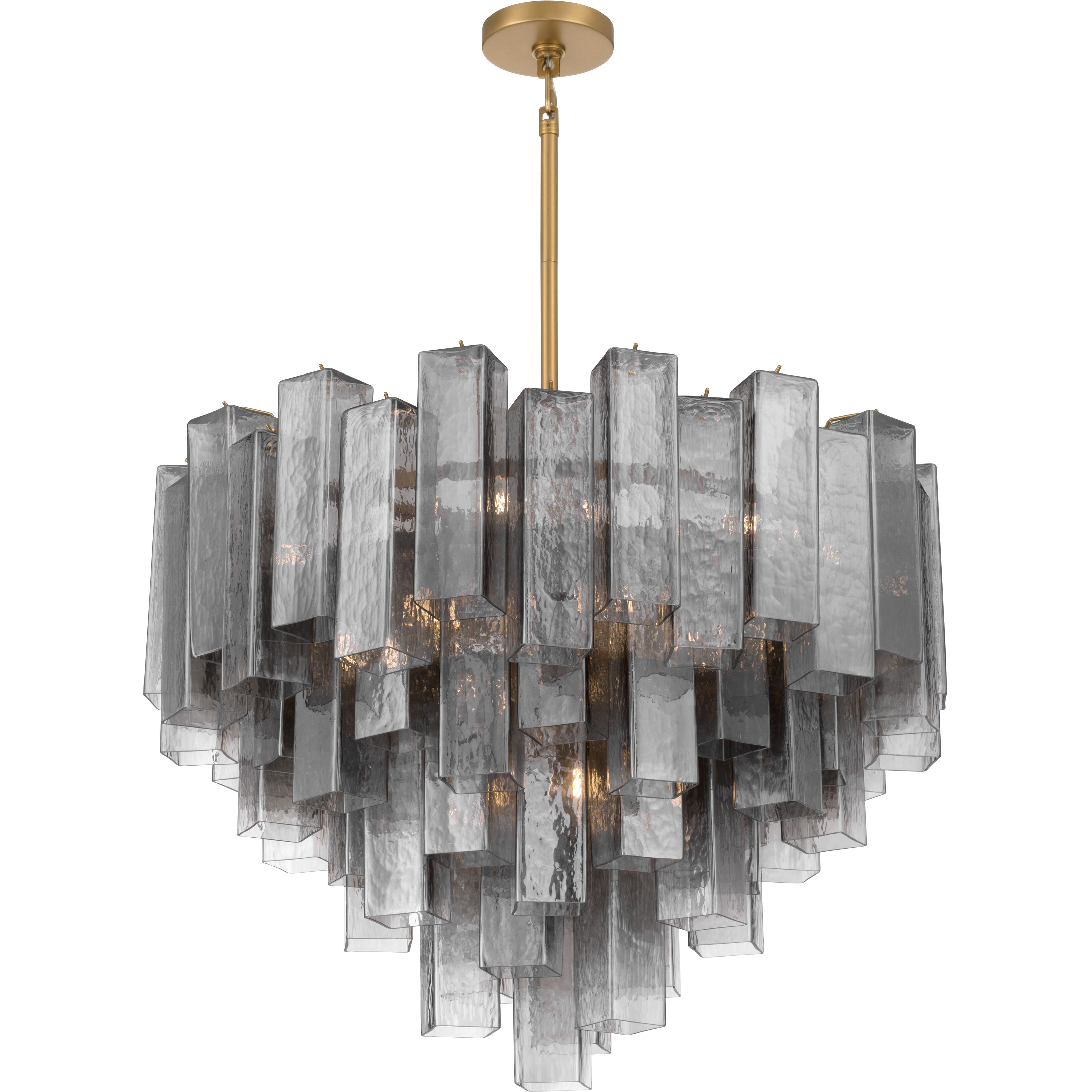 Torvento 15 Light 32.75 inch Legacy Brass Pendant Ceiling Light