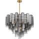 Torvento 15 Light 32.75 inch Legacy Brass Pendant Ceiling Light