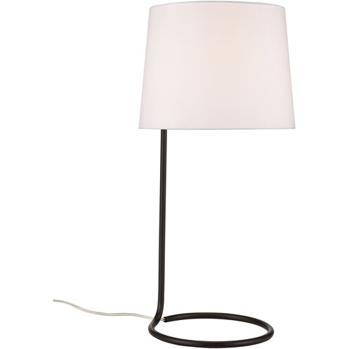 Loophole 29 inch 100.00 watt Oiled Bronze Table Lamp Portable Light