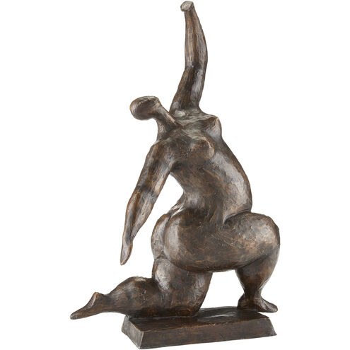 Stretching Dancer 18 X 12 inch Sculpture