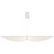 Seraph LED 15.25 inch White Chandelier Ceiling Light
