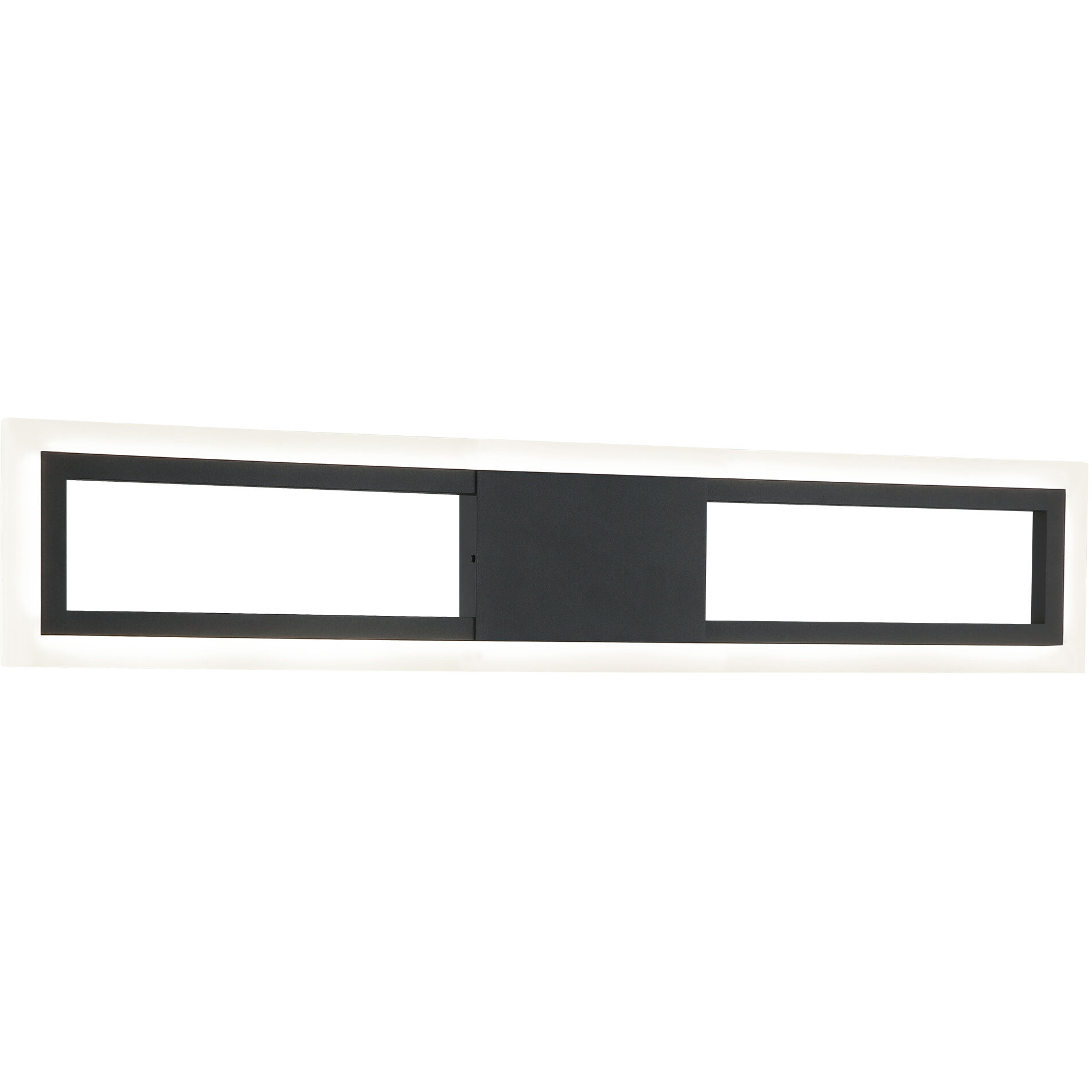 Valance 1 Light 24 inch Matte Black Wall Sconce Wall Light