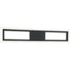Valance 1 Light 24 inch Matte Black Wall Sconce Wall Light