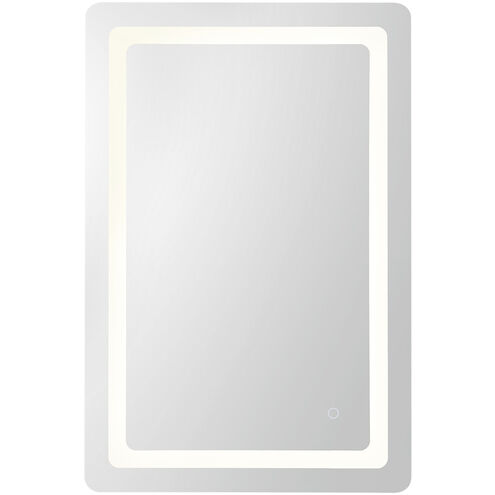 Seneca LED 24.13 inch Sandblasted Merc Edge Bath Vanity Light Wall Light