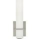 Sean Lavin Milan LED 4.27 inch Satin Nickel Bath Light Wall Light in LED 90 CRI 3000K 277V, Integrated LED