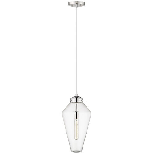 Ballina 1 Light 9 inch Polished Nickel Mini-Pendant Ceiling Light