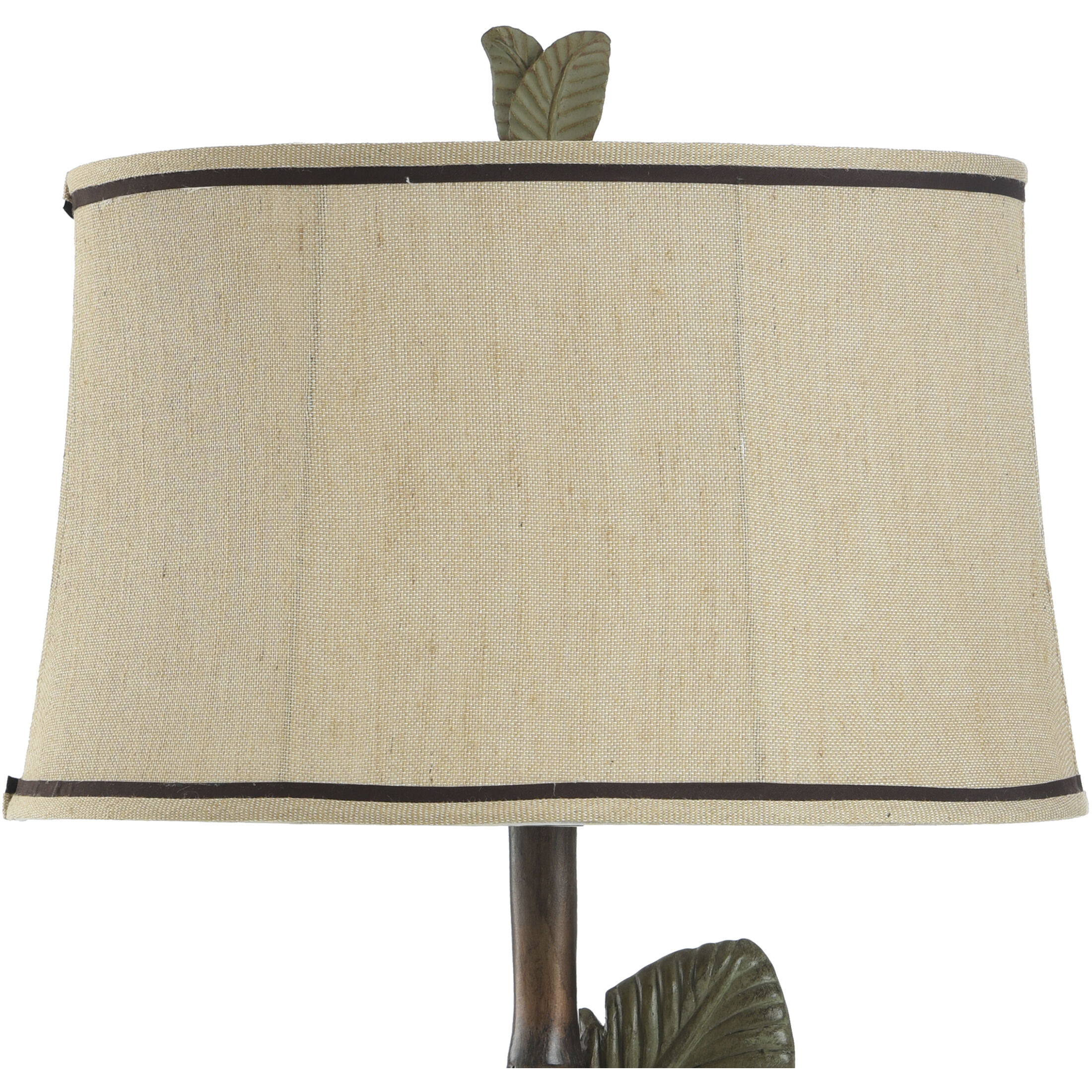 Signature 34 inch 100 watt Wentworth Bronze and Gray Table Lamp Portable Light