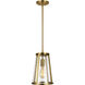 Sean Lavin Harrow 1 Light 8 inch Burnished Brass Mini-Pendant Ceiling Light