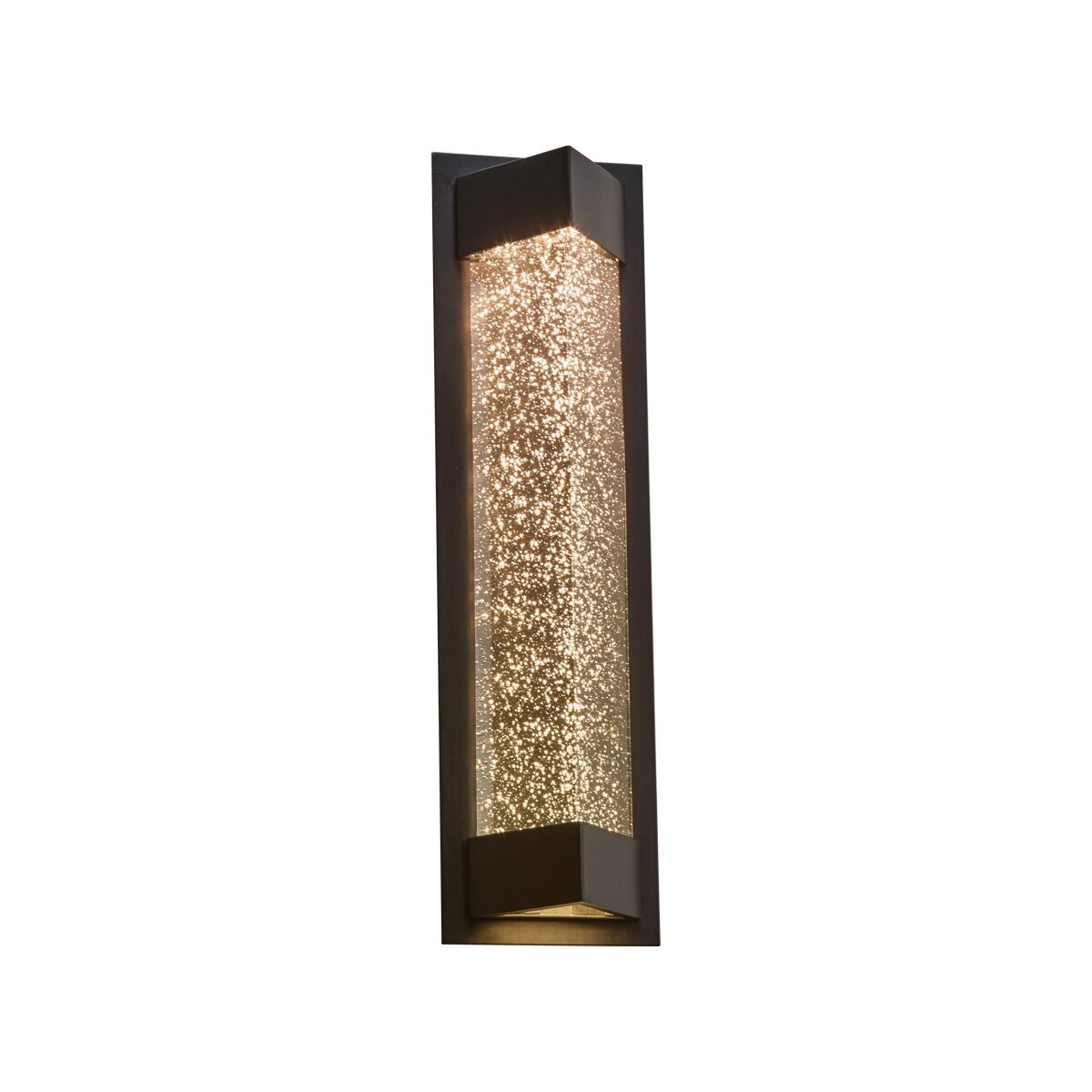 PLC Lighting 31712BZ Wedge LED 20 inch Bronze Exterior Wall Light