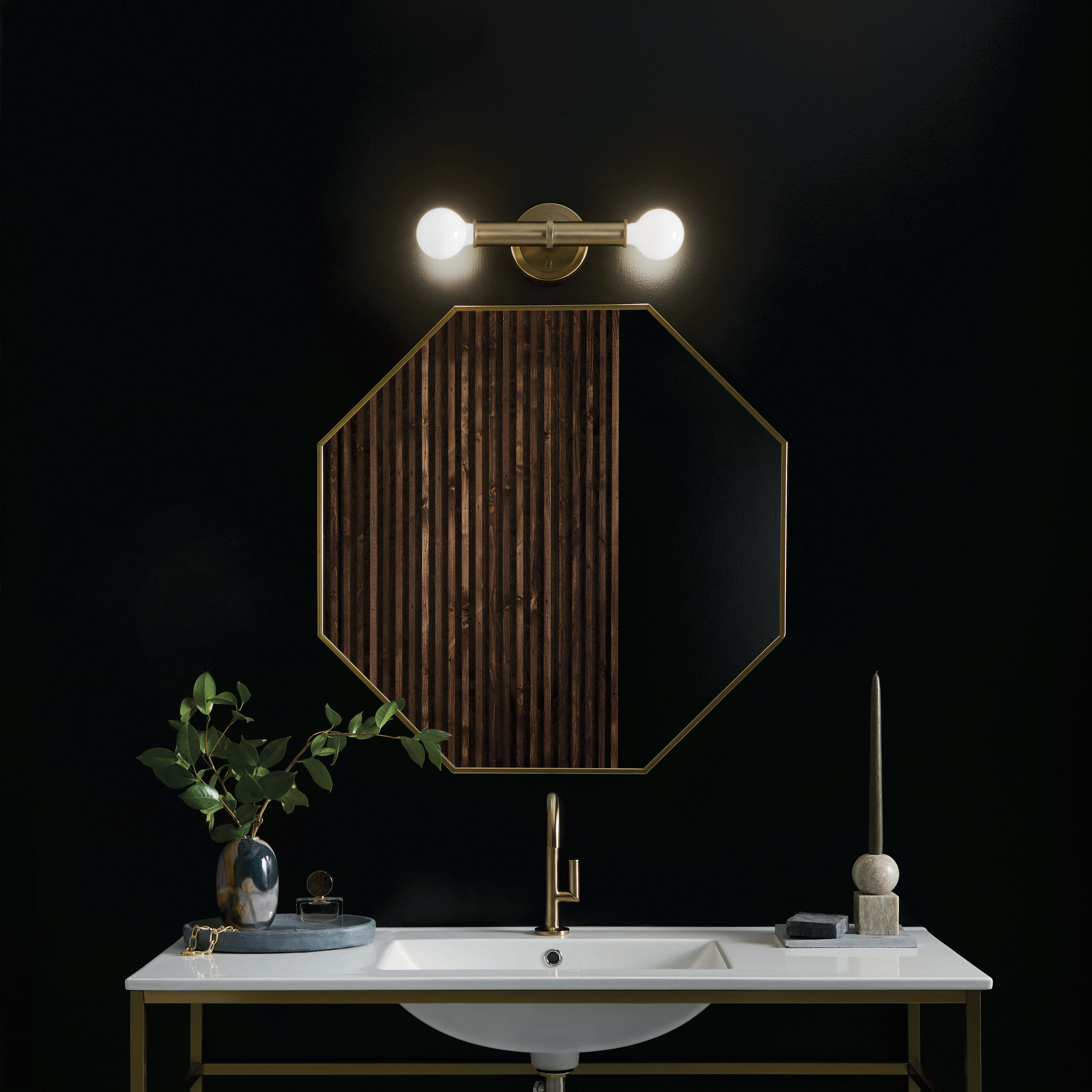 Torche LED 5 inch Champagne Bronze Wall Sconce Wall Light