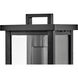 Estate Series Weymouth Outdoor Wall Mount in Black