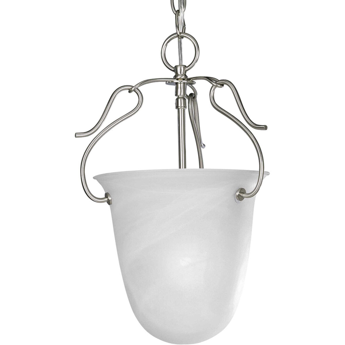 Bedford 1 Light 10.5 inch Brushed Nickel Foyer Pendant Ceiling Light