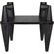 Cone Cinder Black Occasional Chair