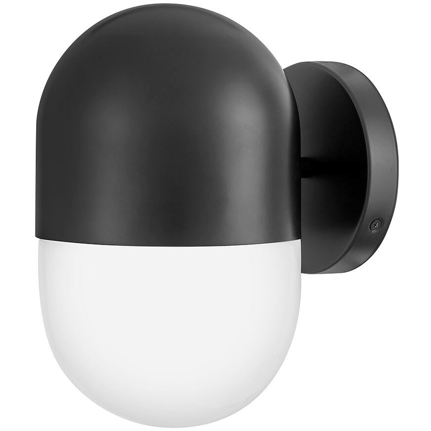 Bardi 1 Light 10 inch Black Outdoor Wall Mount Lantern
