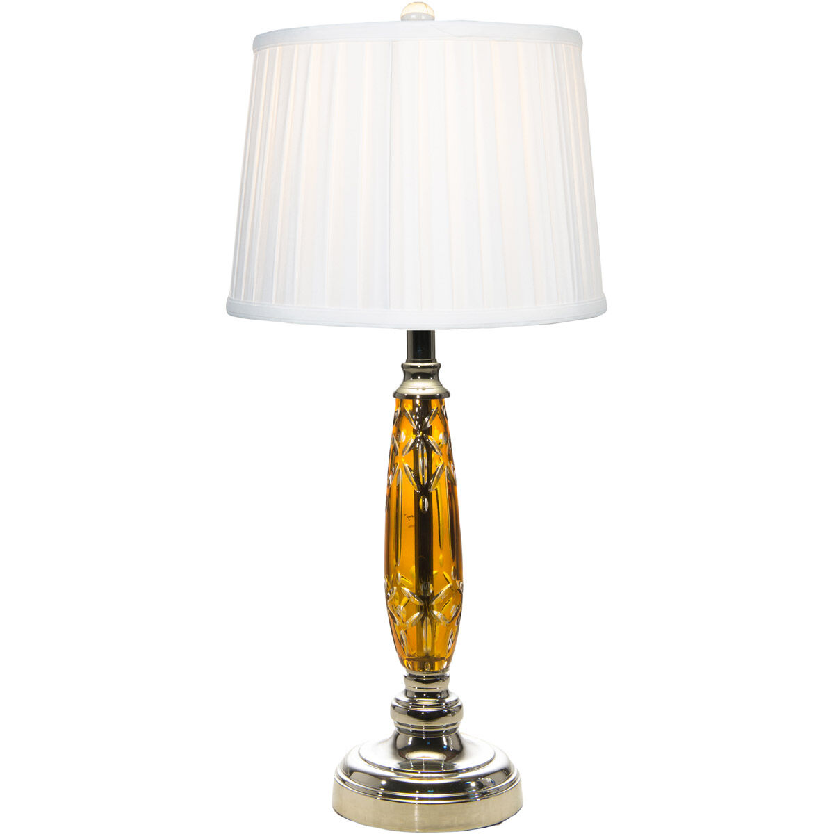 Modern chrome table lamp hotsell