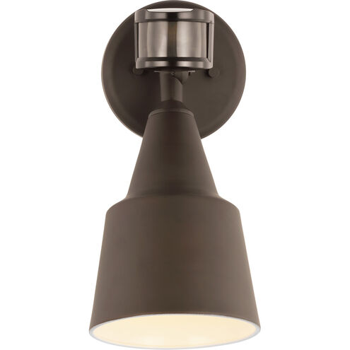 Flood Light 1 Light 12.25 inch Antique Bronze Outdoor Flood Light, with Photo and Motion Sensor
