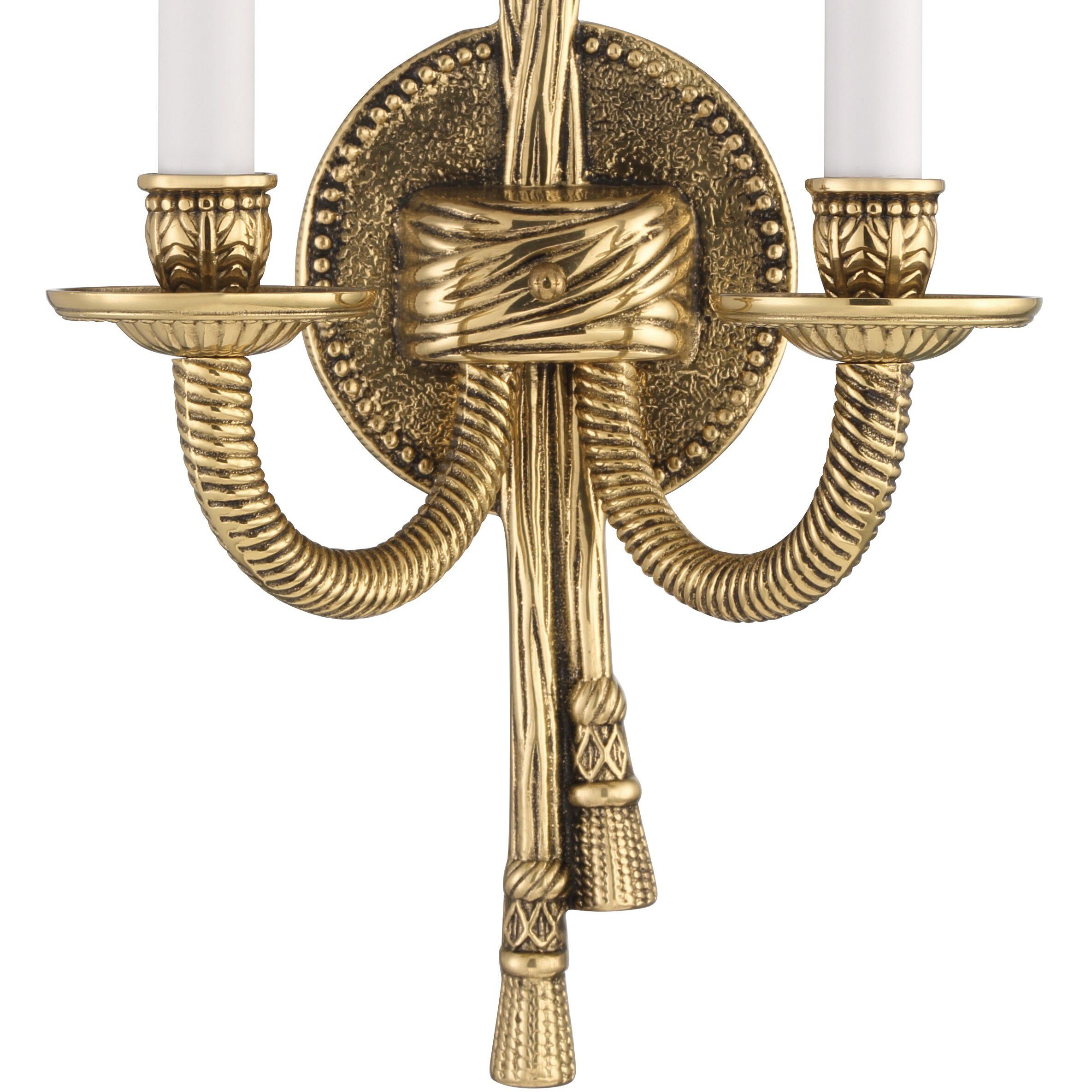 Lexsi Bath Wall Light in Olde Brass